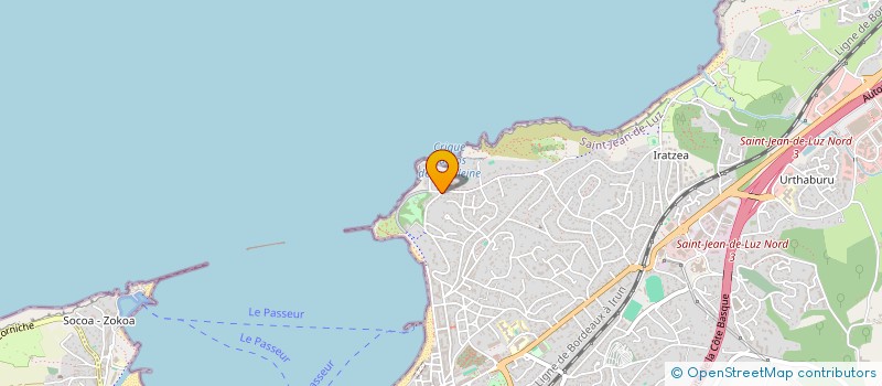 localisation de l'entreprise MADAME PATRICIA BARRIL à SAINT-JEAN-DE-LUZ