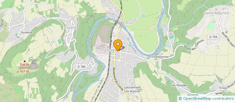 localisation de l'entreprise MADAME PATRICIA BASCLE  VIC-LE-COMTE