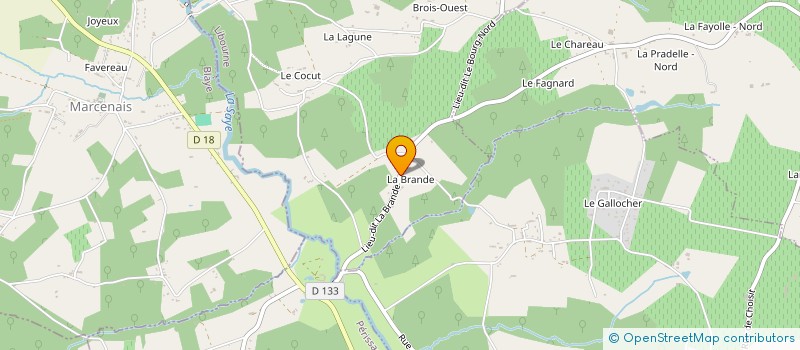 localisation de l'entreprise MADAME PATRICIA BASS  LAPOUYADE