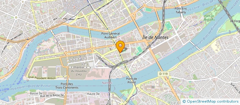 localisation de l'entreprise MADAME PATRICIA BAUDRY D ASSON à NANTES