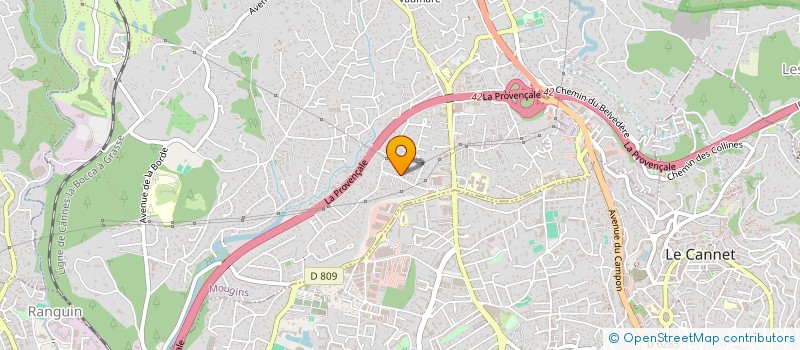 localisation de l'entreprise MADAME PATRICIA BAYING  MOUGINS