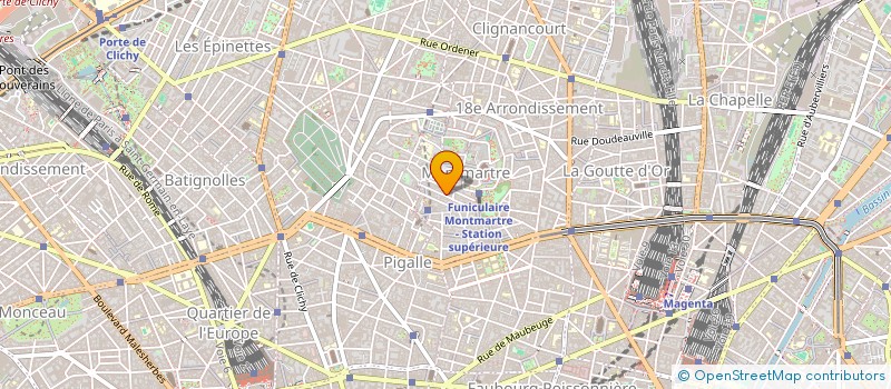 localisation de l'entreprise MADAME PATRICIA BEGLET  PARIS