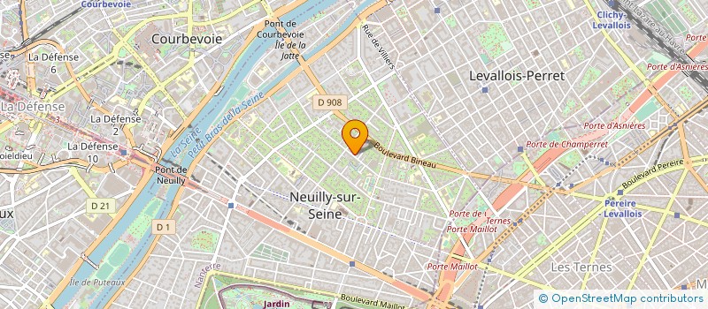 localisation de l'entreprise MADAME PATRICIA BELLAICHE à NEUILLY-SUR-SEINE