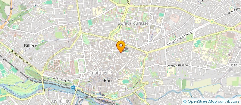 localisation de l'entreprise MADAME PATRICIA BENASTRE à PAU