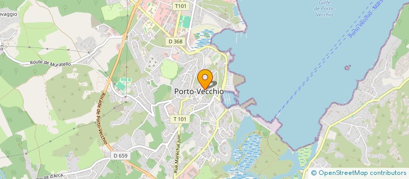 localisation de l'entreprise MADAME PATRICIA BENESSY à PORTO-VECCHIO