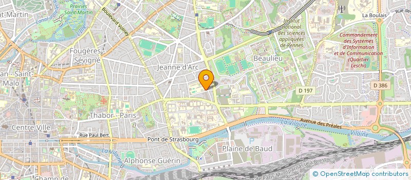 localisation de l'entreprise MADAME PATRICIA BENETON  RENNES