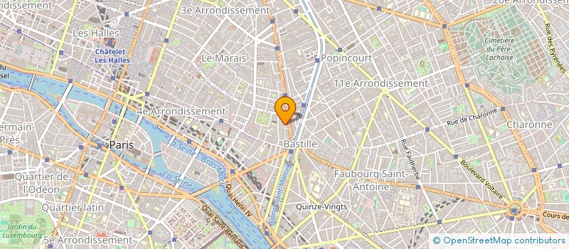 localisation de l'entreprise MADAME PATRICIA BENOZIO  PARIS