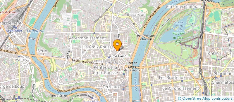 localisation de l'entreprise MADAME PATRICIA BERGEON  LYON