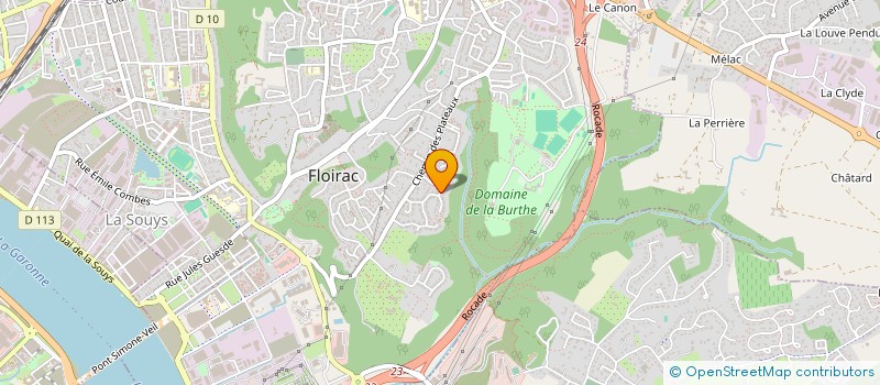 localisation de l'entreprise MADAME PATRICIA BERNARD  OREE D'ANJOU