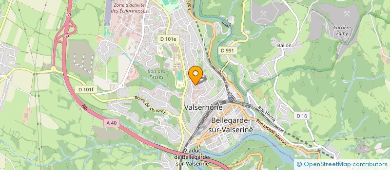 localisation de l'entreprise MADAME PATRICIA BERNASCONI à VALSERHONE