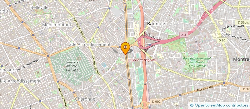 localisation de l'entreprise MADAME PATRICIA BERNIER  PARIS