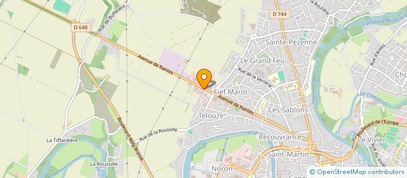 localisation de l'entreprise MADAME PATRICIA BERTHO à NIORT