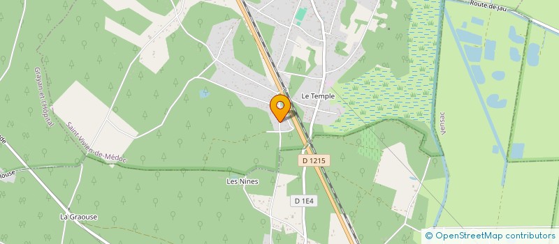 localisation de l'entreprise MADAME PATRICIA BERTIN  JAU-DIGNAC-ET-LOIRAC