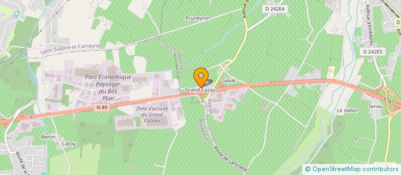 localisation de l'entreprise MADAME PATRICIA BESSE  VAYRES