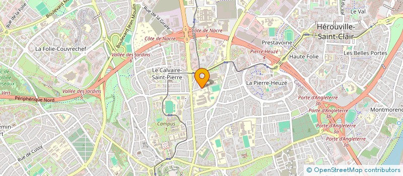 localisation de l'entreprise MADAME PATRICIA BICHEREL à CAEN