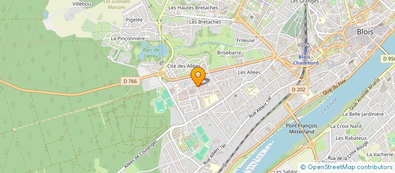 localisation de l'entreprise MADAME PATRICIA BIERNACKA  BLOIS