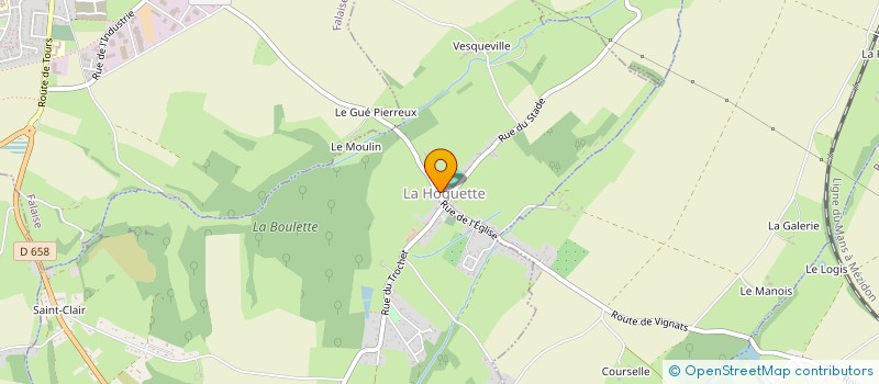 localisation de l'entreprise MADAME PATRICIA BISSON  SAINT-PIERRE-CANIVET