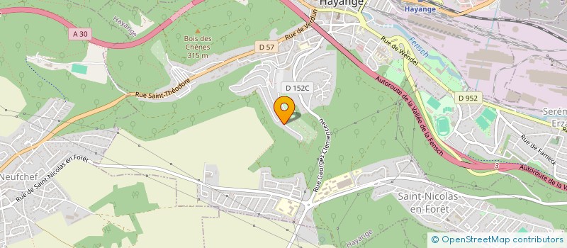 localisation de l'entreprise MADAME PATRICIA BLASINSKI  HAYANGE