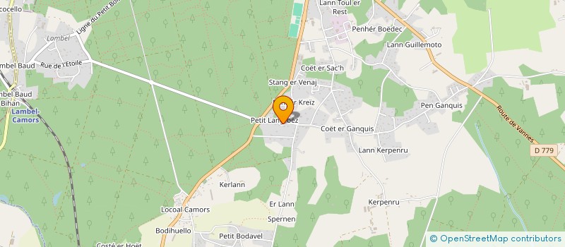 localisation de l'entreprise MADAME PATRICIA BLYWEERT  CAMORS