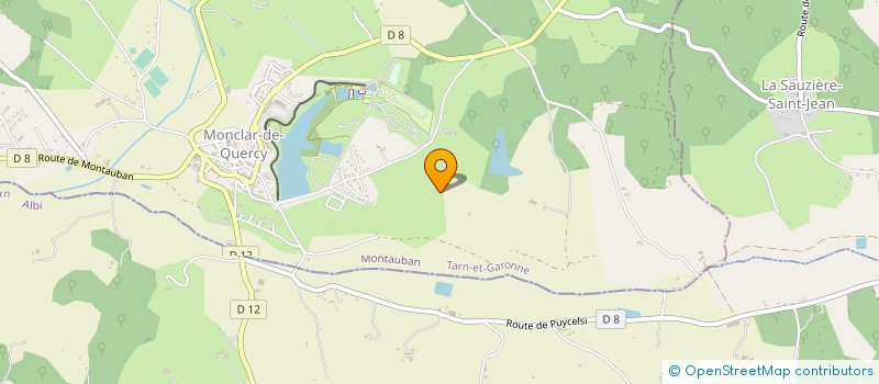 localisation de l'entreprise MADAME PATRICIA BOCQUET à MONCLAR-DE-QUERCY
