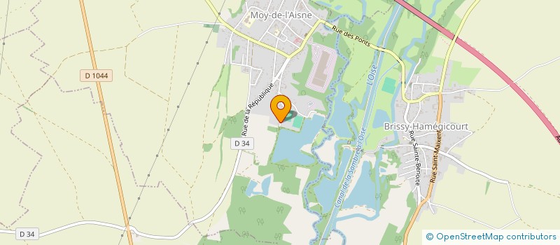 localisation de l'entreprise MADAME PATRICIA BOISSADY à MOY-DE-L'AISNE