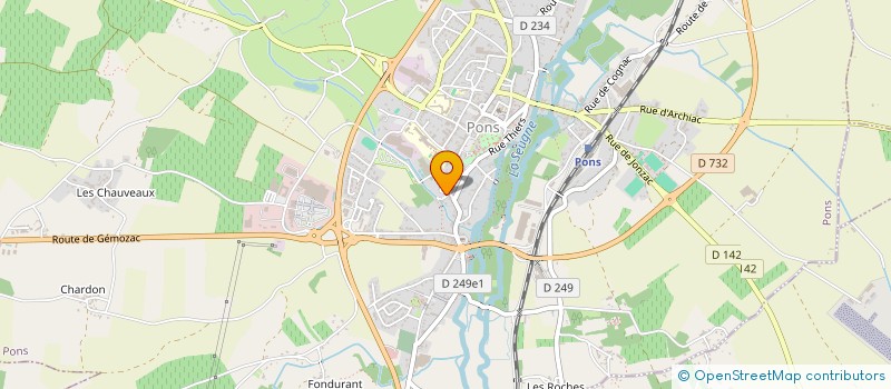 localisation de l'entreprise MADAME PATRICIA BOMM  PONS