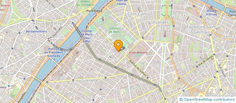 localisation de l'entreprise MADAME PATRICIA BOUCHENOT  PARIS