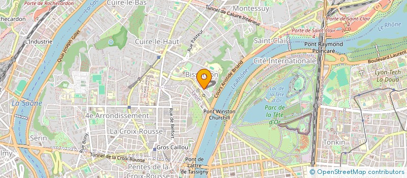 localisation de l'entreprise MADAME PATRICIA BOUILLET  CALUIRE-ET-CUIRE