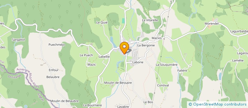 localisation de l'entreprise MADAME PATRICIA BOUILLON à PARLAN
