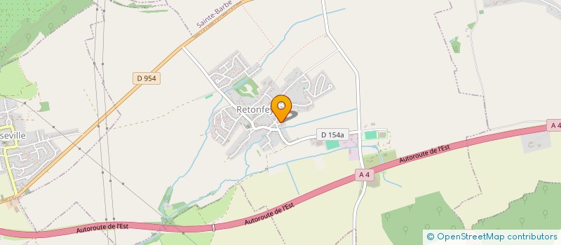 localisation de l'entreprise MADAME PATRICIA BOURGMAYER  RETONFEY