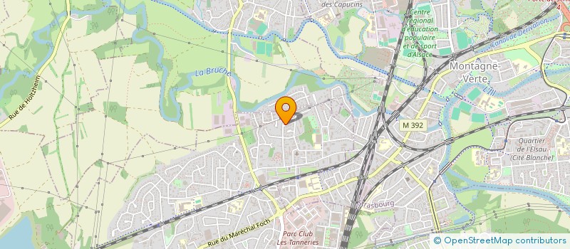 localisation de l'entreprise MADAME PATRICIA BOUTIN  LINGOLSHEIM