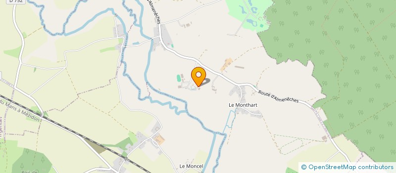 localisation de l'entreprise MADAME PATRICIA BOUVIER à AUNOU-LE-FAUCON