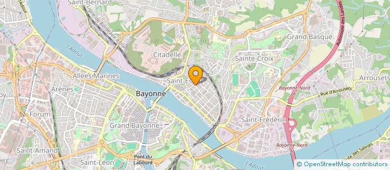localisation de l'entreprise MADAME PATRICIA BRETEL à BAYONNE