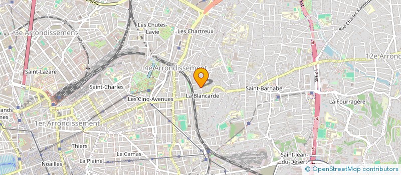localisation de l'entreprise MADAME PATRICIA BRETONES à MARSEILLE