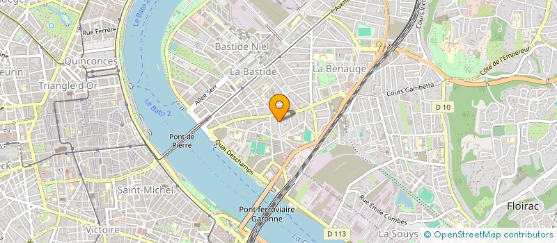 localisation de l'entreprise MADAME PATRICIA BRISARD  BORDEAUX