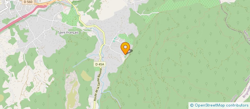 localisation de l'entreprise MADAME PATRICIA BROSSIER  AURIOL