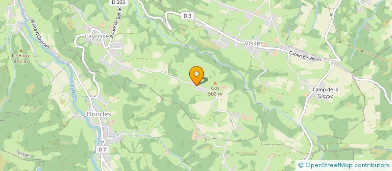 localisation de l'entreprise MADAME PATRICIA BRUNIAU  LAYRISSE