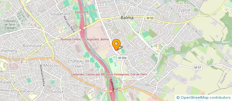 localisation de l'entreprise MADAME PATRICIA BRUZAC à BALMA