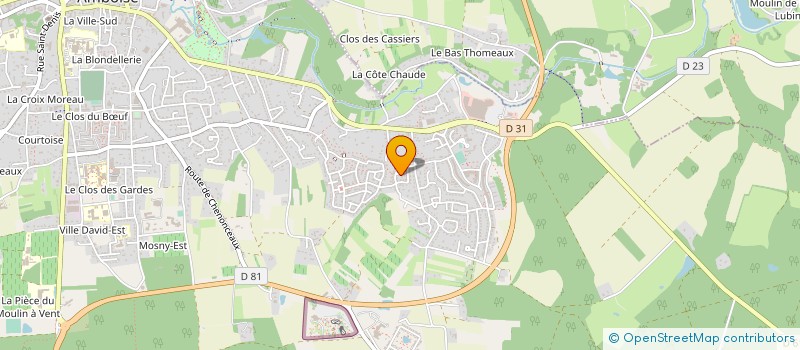 localisation de l'entreprise MADAME PATRICIA BUNTE à AMBOISE