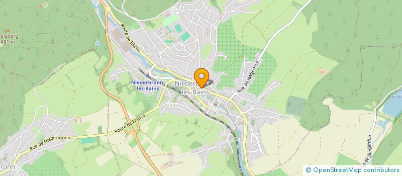 localisation de l'entreprise MADAME PATRICIA BURGY  NIEDERBRONN-LES-BAINS