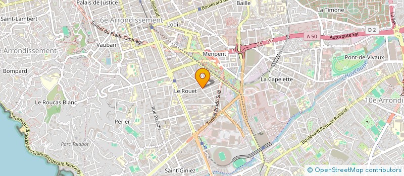 localisation de l'entreprise MADAME PATRICIA BUSSU à MARSEILLE