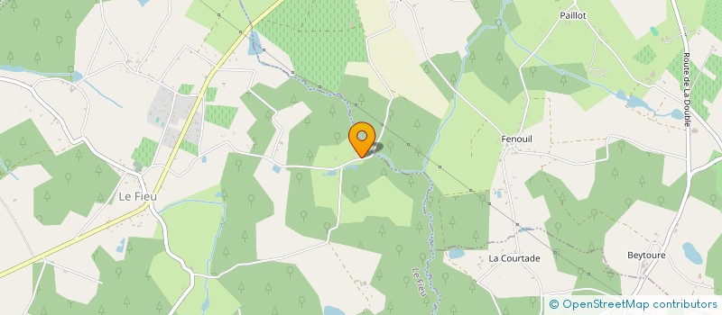 localisation de l'entreprise MADAME PATRICIA CABIROL  LE FIEU