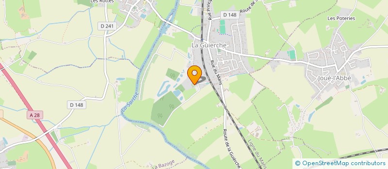 localisation de l'entreprise MADAME PATRICIA CAILLAUX  LA GUIERCHE