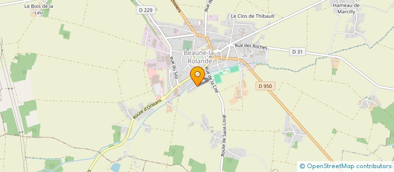 localisation de l'entreprise MADAME PATRICIA CAILLET à BEAUNE-LA-ROLANDE