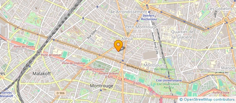 localisation de l'entreprise MADAME PATRICIA CAMPBELL  PARIS