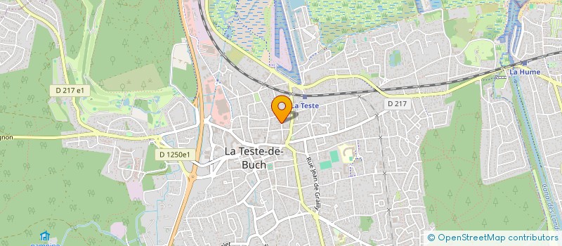 localisation de l'entreprise MADAME PATRICIA CAMPION  LA TESTE-DE-BUCH