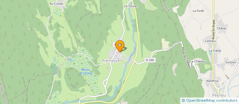 localisation de l'entreprise MADAME PATRICIA CANARD  PREMEYZEL