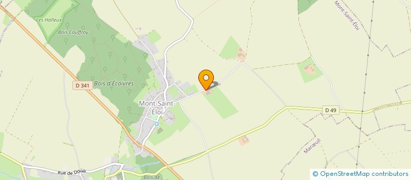 localisation de l'entreprise MADAME PATRICIA CANESSE  MONT-SAINT-ELOI