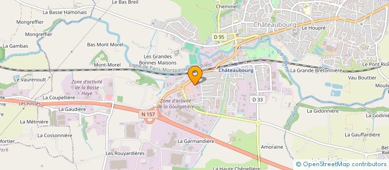 localisation de l'entreprise MADAME PATRICIA CANON  CHATEAUBOURG