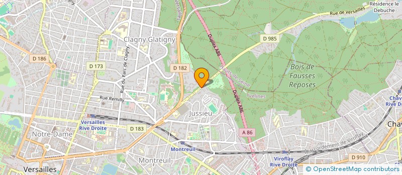 localisation de l'entreprise MADAME PATRICIA CAPUANO BHERING DE CARVALHO à VERSAILLES